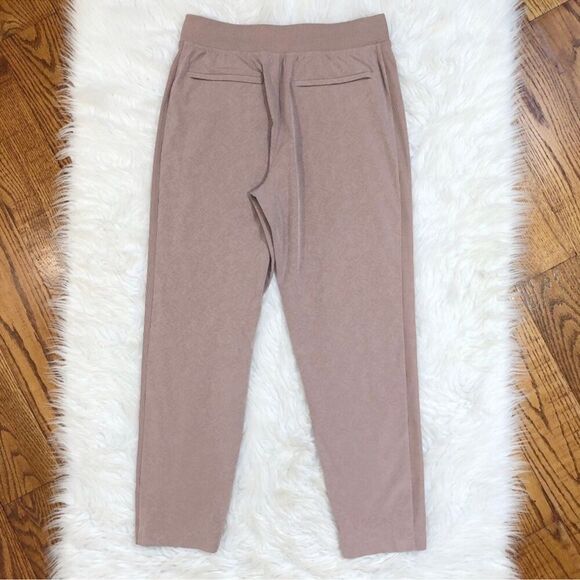 ATHLETA Brooklyn Textured Ankle Pant 982287 in Grain Camo Mocha Latte Size 8 - Picture 5 of 14